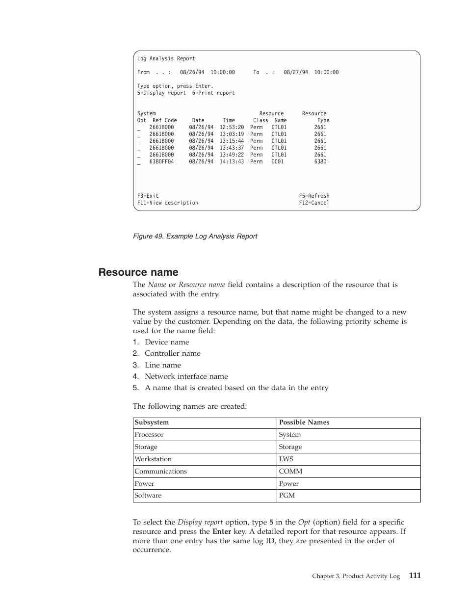 Resource name | IBM VERSION 5 SY44-5902-05 User Manual | Page 125 / 358