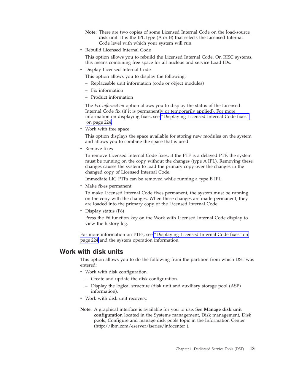 Work with disk units | IBM VERSION 5 SY44-5902-05 User Manual | Page 27 / 358