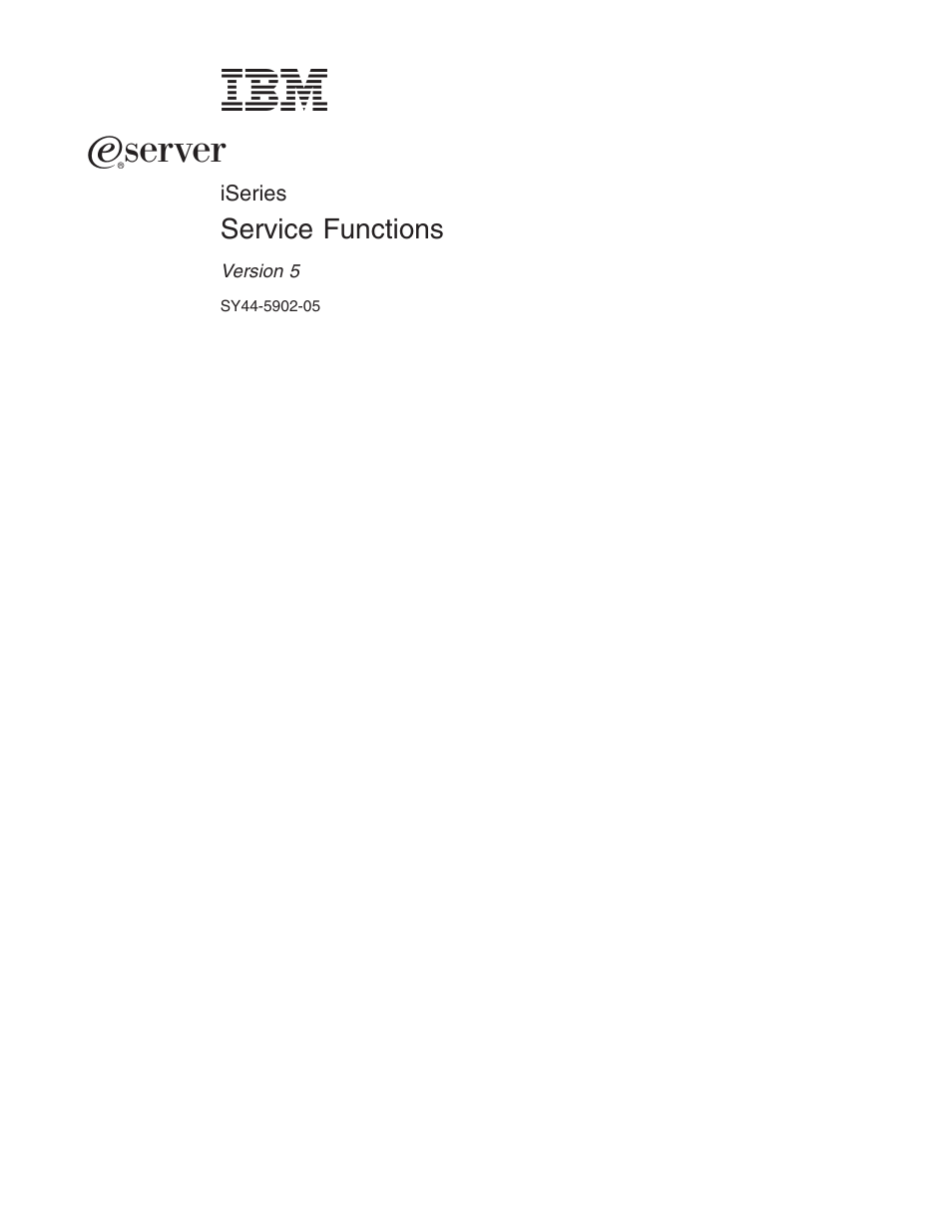 Erserver | IBM VERSION 5 SY44-5902-05 User Manual | Page 3 / 358