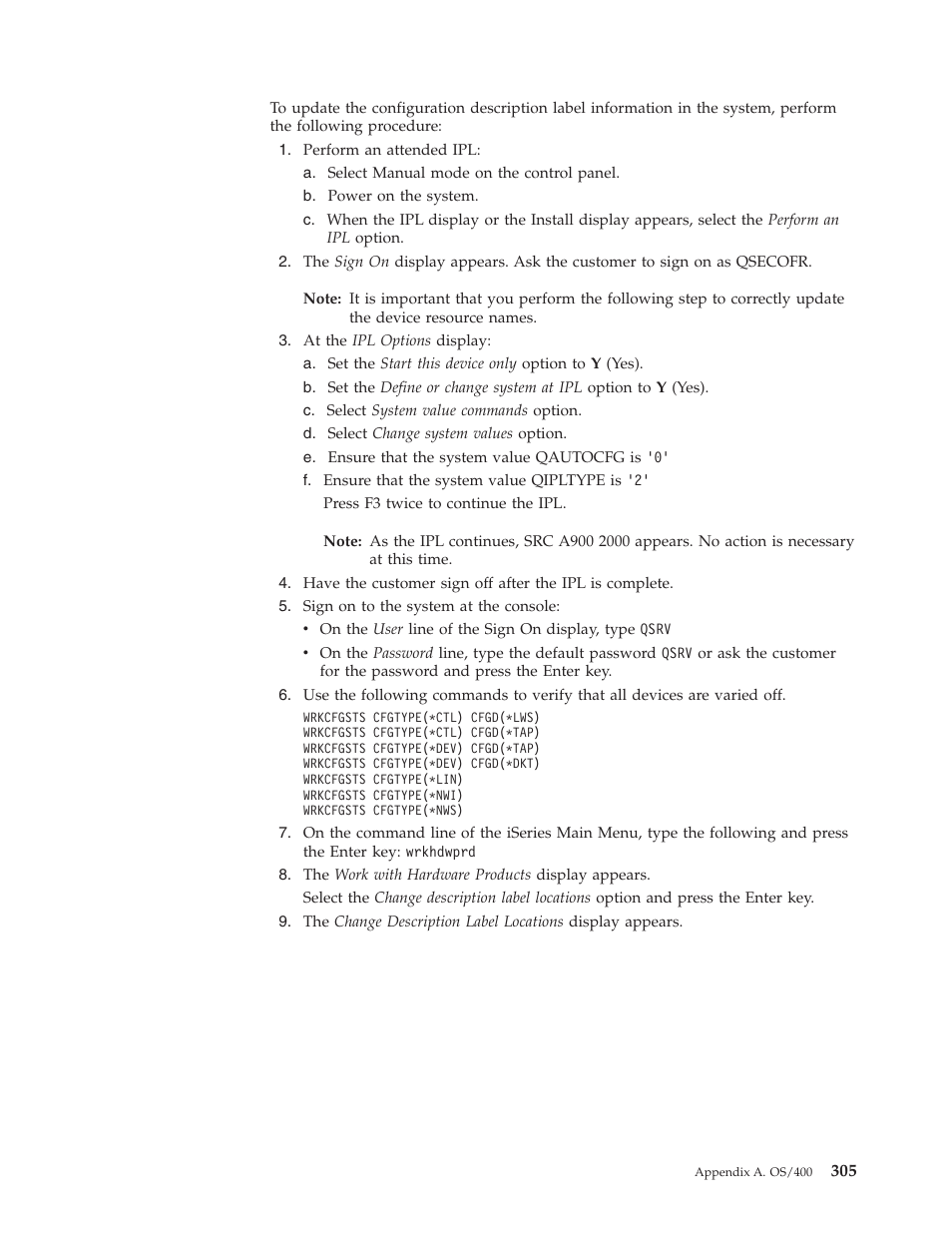 IBM VERSION 5 SY44-5902-05 User Manual | Page 319 / 358