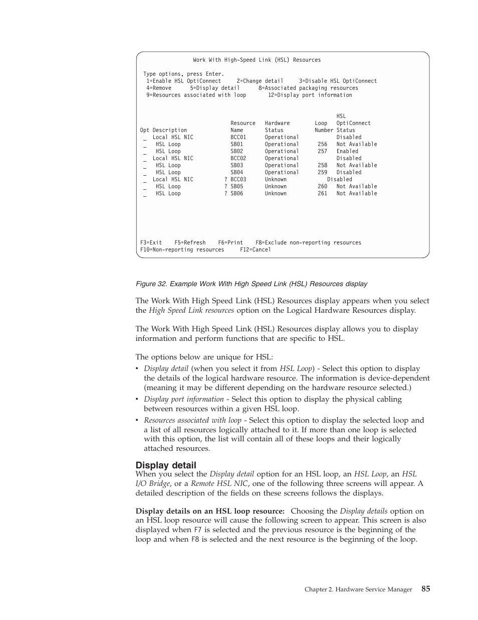 Display detail | IBM VERSION 5 SY44-5902-05 User Manual | Page 99 / 358