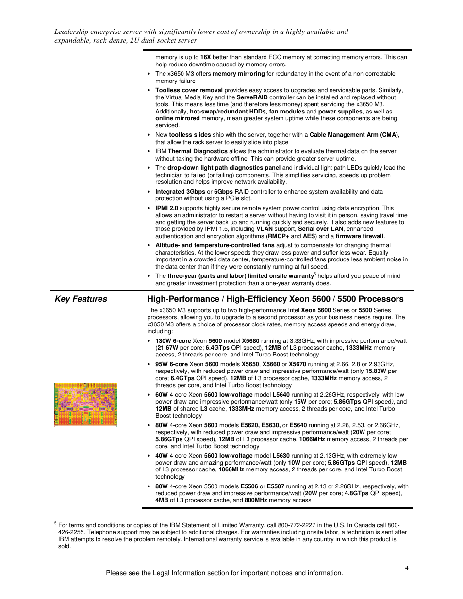 IBM X3650 M3 User Manual | Page 4 / 21