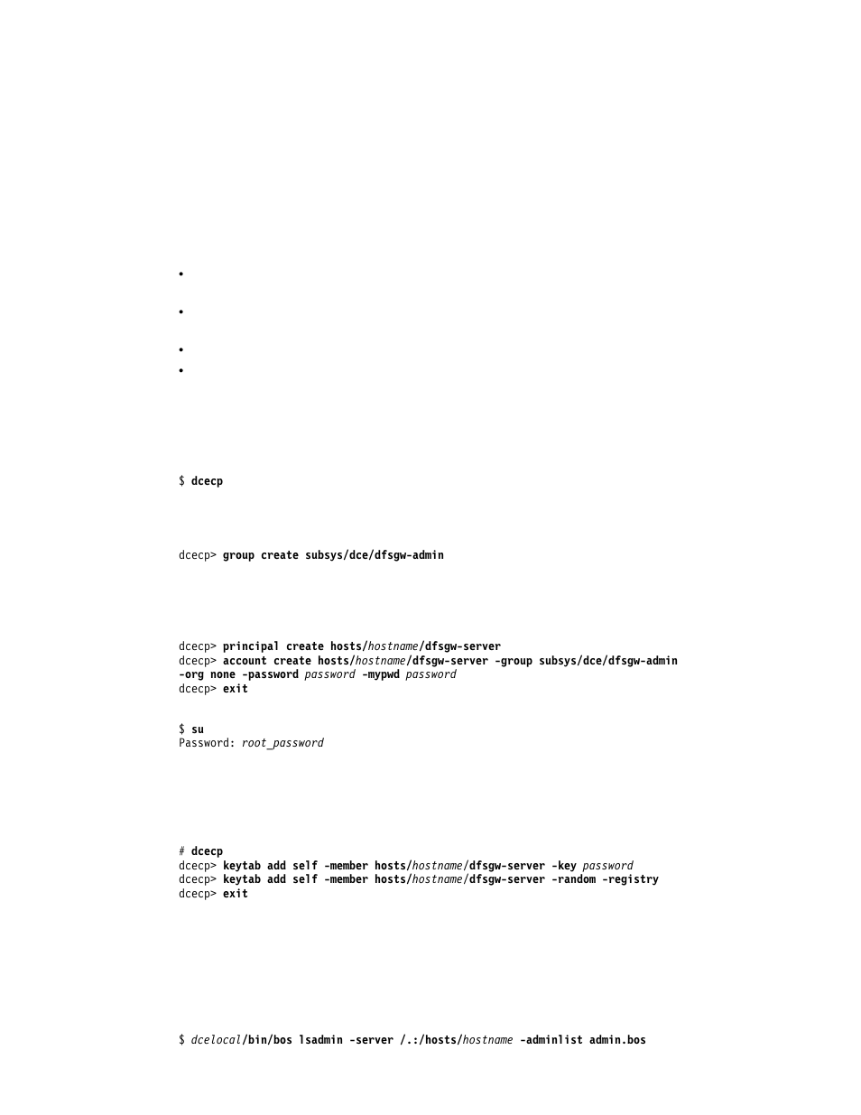 IBM NFS/DFS Secure Gateway User Manual | Page 20 / 67