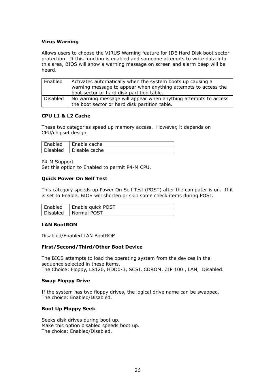 IBM PSB Form Factor Board SAGP-845EV User Manual | Page 26 / 48