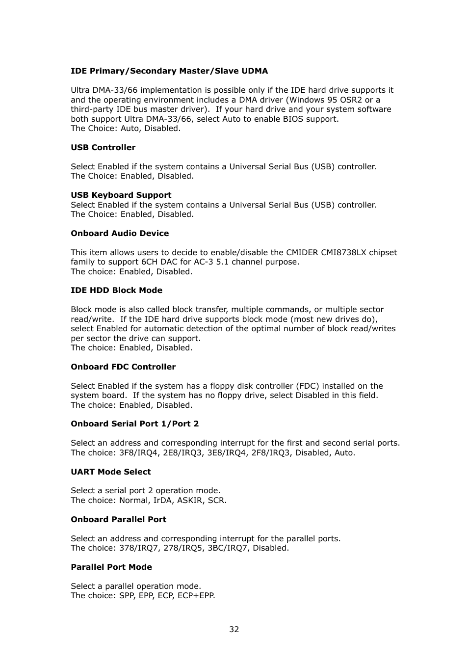 IBM PSB Form Factor Board SAGP-845EV User Manual | Page 32 / 48