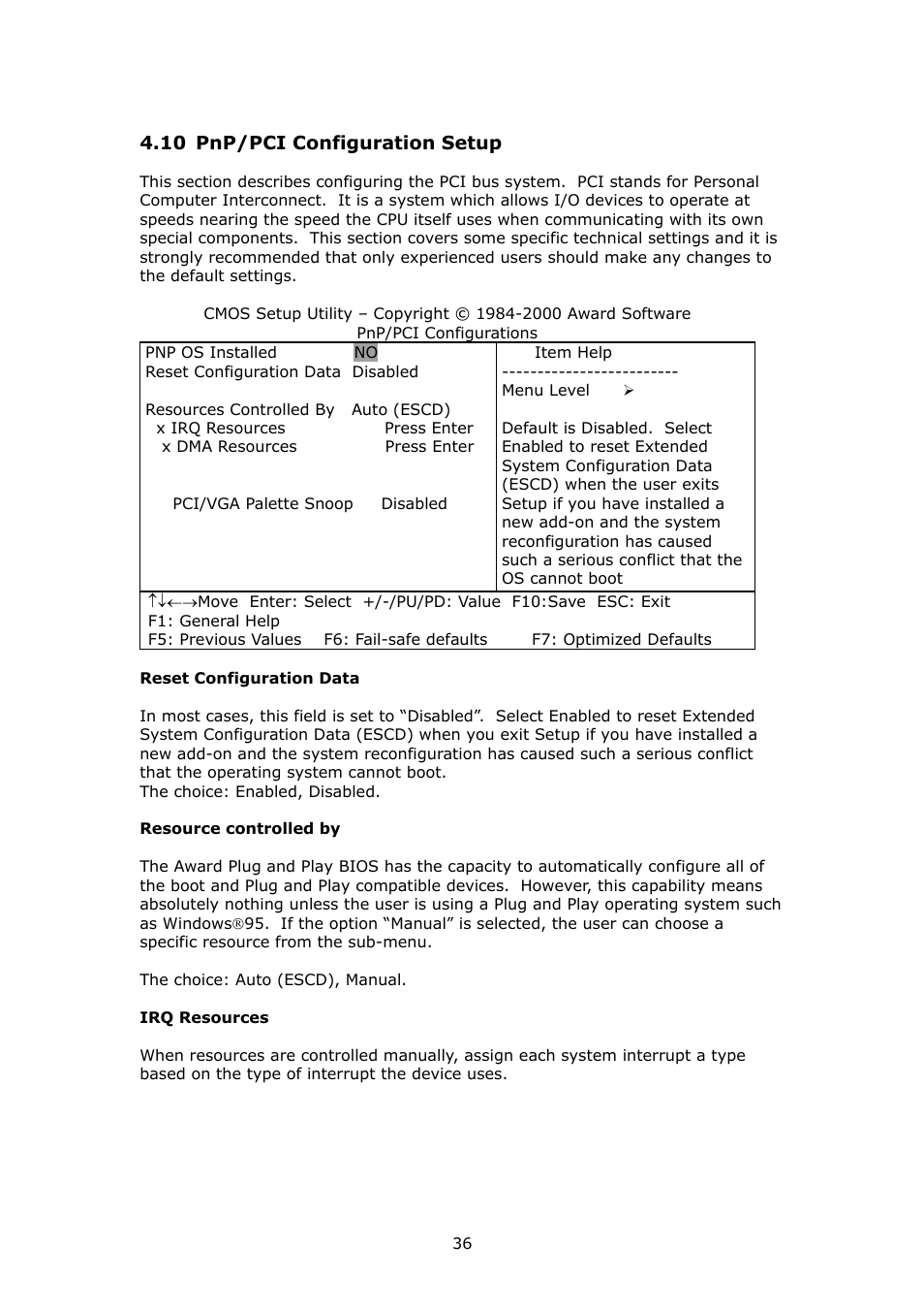 IBM PSB Form Factor Board SAGP-845EV User Manual | Page 36 / 48