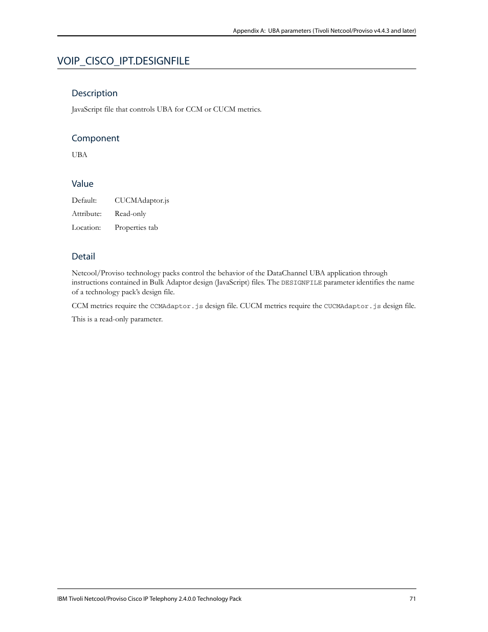 Voip_cisco_ipt.designfile | IBM CISCO R2E2 User Manual | Page 75 / 110