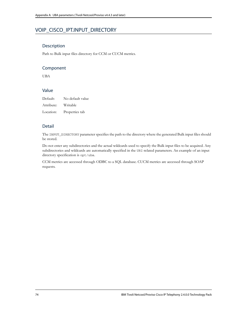Voip_cisco_ipt.input_directory | IBM CISCO R2E2 User Manual | Page 78 / 110
