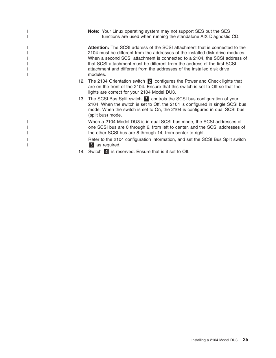 IBM 2104 Model DU3 User Manual | Page 41 / 114