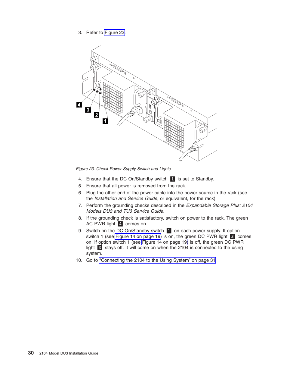 IBM 2104 Model DU3 User Manual | Page 46 / 114