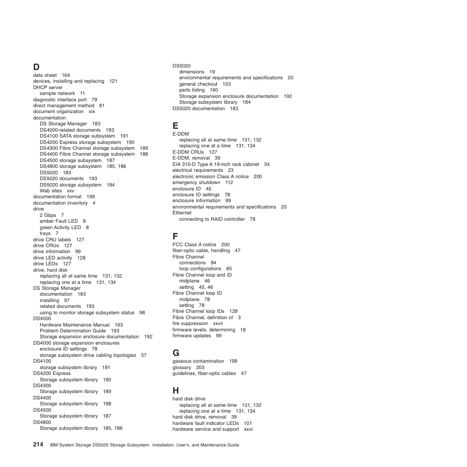 IBM System Storage Subsystem DS5020 User Manual | Page 244 / 250