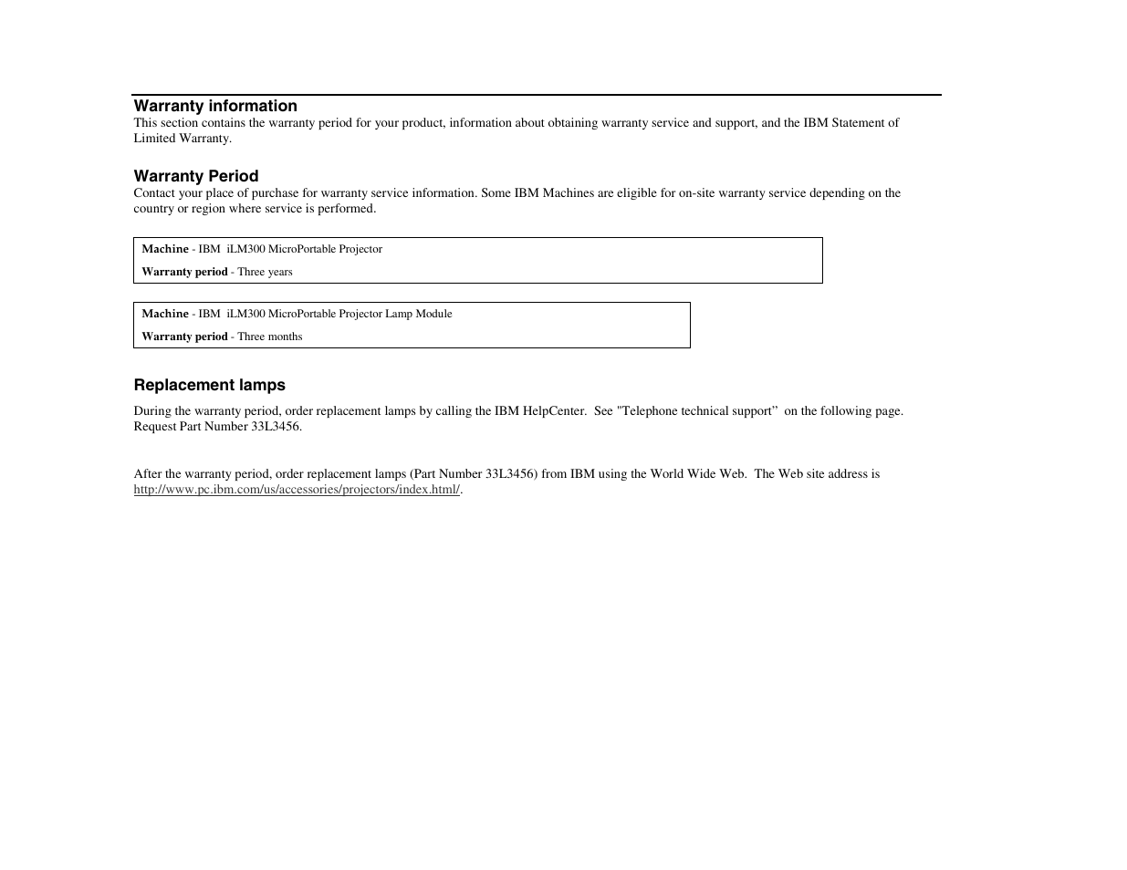 IBM ILM300 User Manual | Page 21 / 32