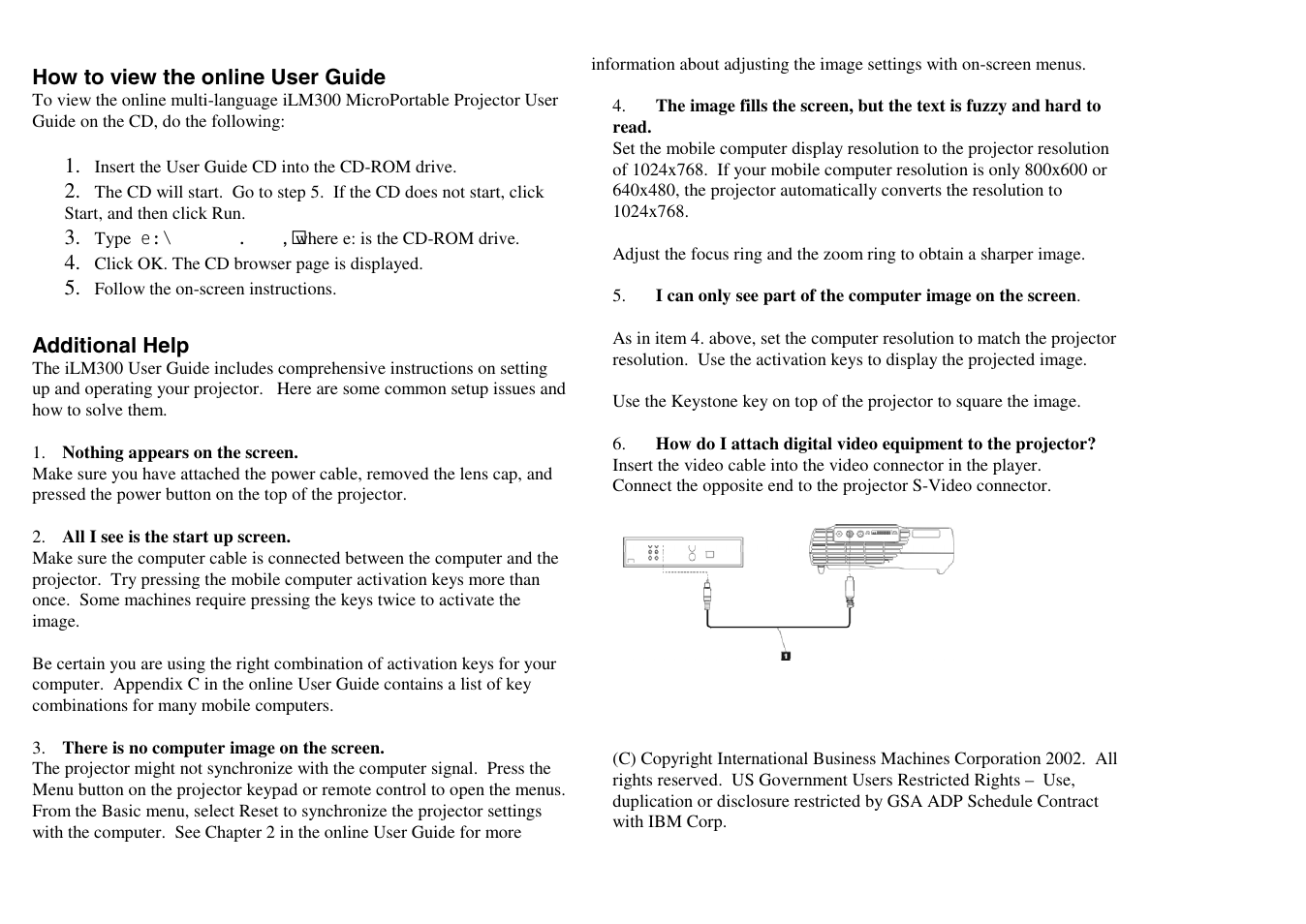 IBM ILM300 User Manual | Page 4 / 32