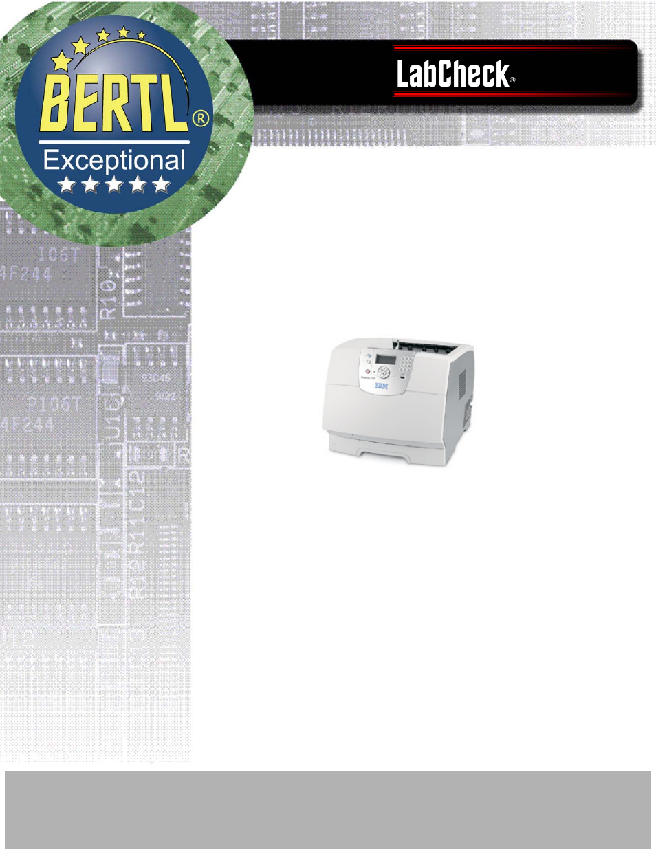 IBM Bertl User Manual | 19 pages