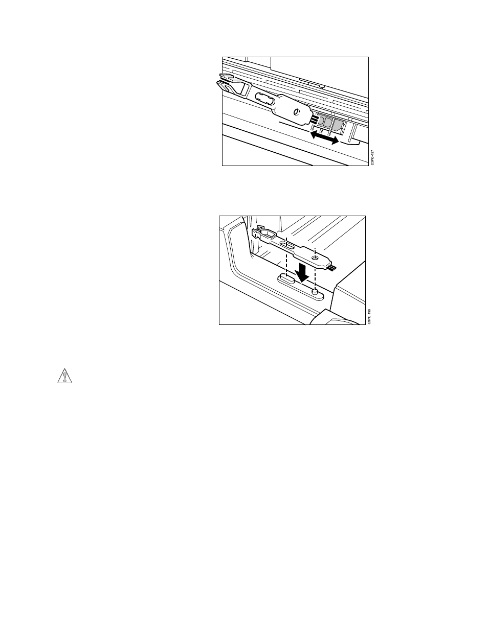 Clean the surface with the brush and remove any, After you clean the window, replace the wire cl, Cleaning the fuser rollers | Cleaning the fuser rollers –5 | IBM S544-5361-01 User Manual | Page 163 / 218
