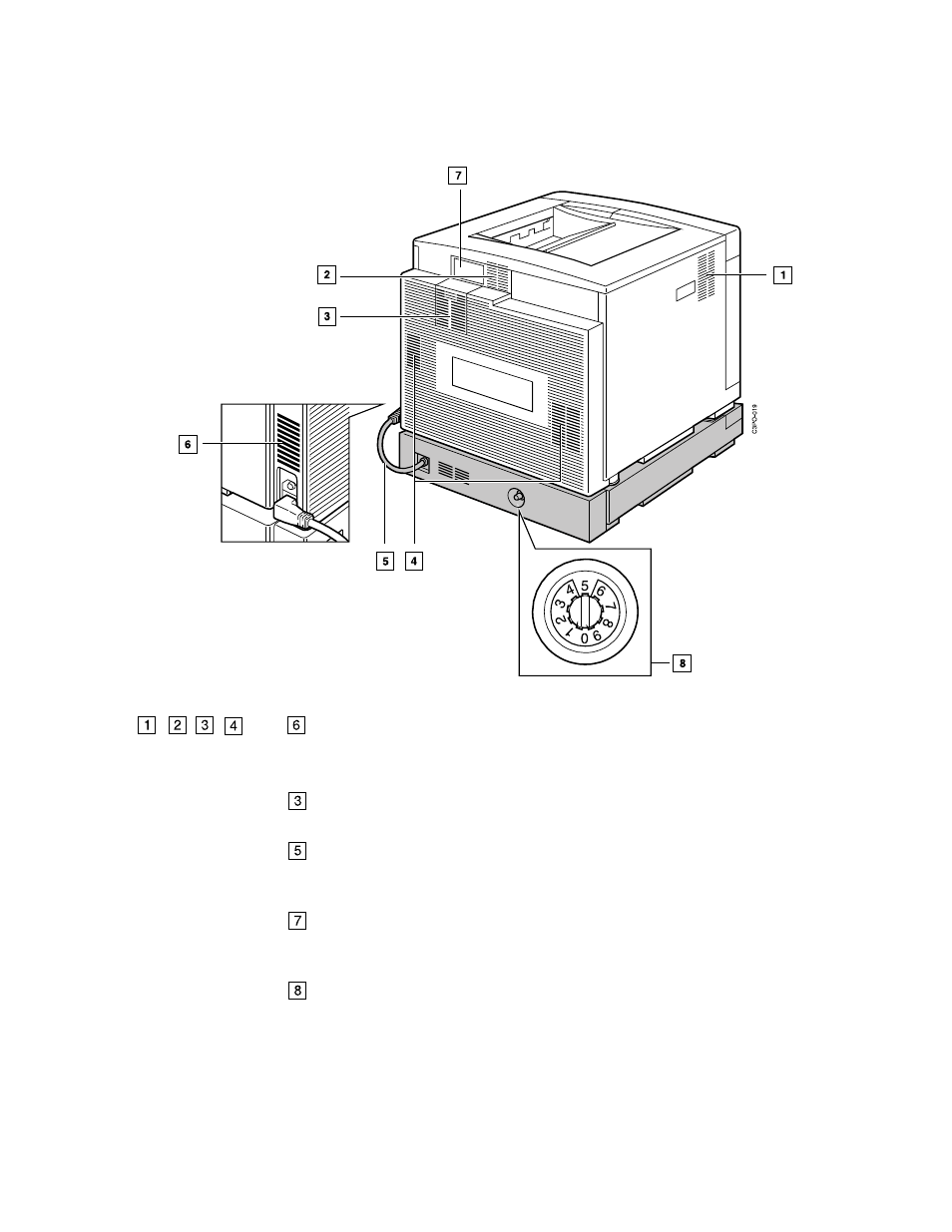 Back and left sides, Back and left sides –9 | IBM S544-5361-01 User Manual | Page 23 / 218