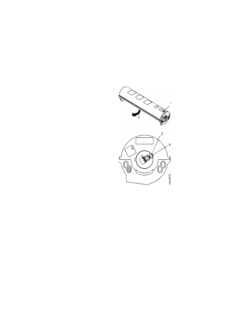 On the other end of the cartridge there is a sm | IBM S544-5361-01 User Manual | Page 85 / 218