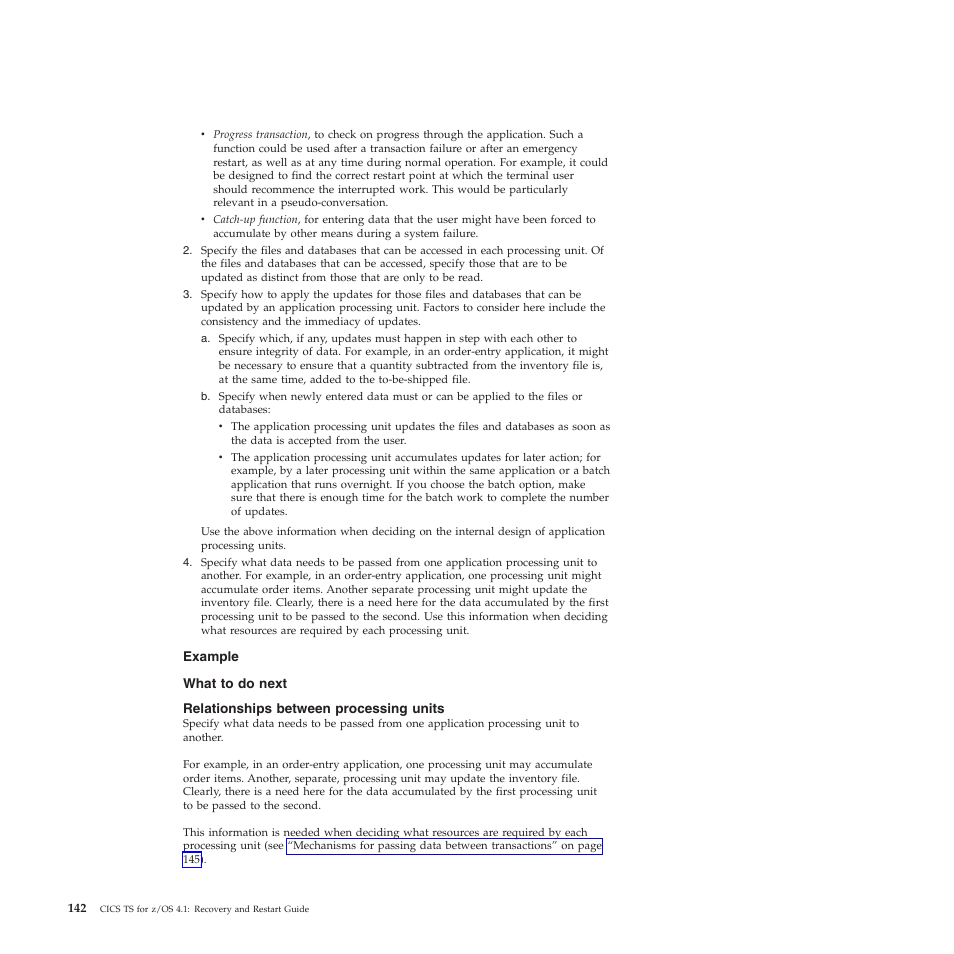 Relationships between processing units | IBM SC34-7012-01 User Manual | Page 154 / 268