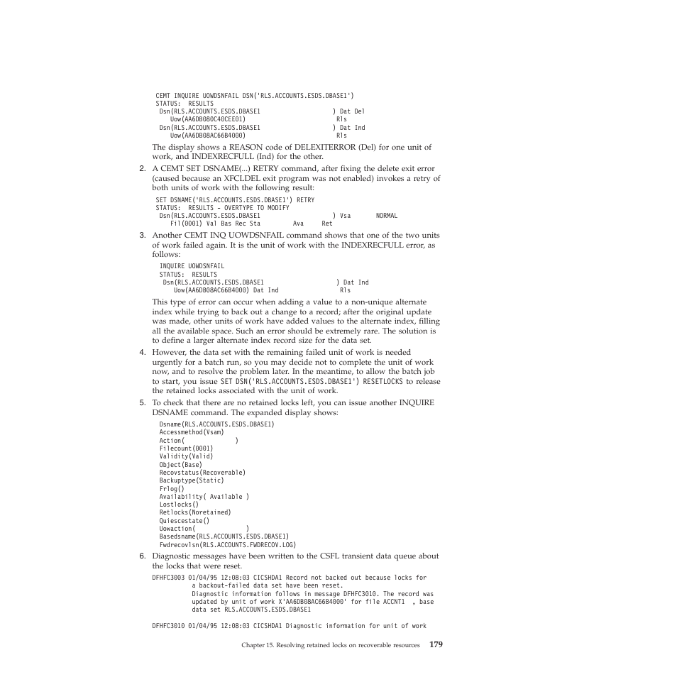 IBM SC34-7012-01 User Manual | Page 191 / 268