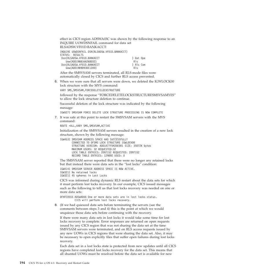 IBM SC34-7012-01 User Manual | Page 206 / 268