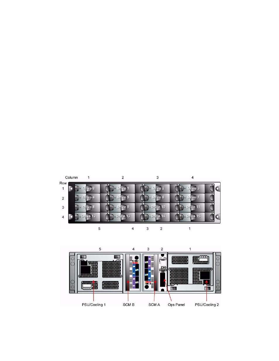 1 enclosure chassis, Figure 1-2 enclosure chassis (front), Figure 1-3 enclosure chassis (rear) | Enclosure chassis | IBM DCS9550 1S1 User Manual | Page 17 / 79
