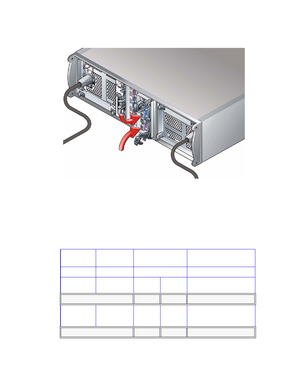 Figure 2-9 installing an scm i/o module in bay 4, 8 drive enclosure device addressing, Tches (see figure 2–9). yo | IBM DCS9550 1S1 User Manual | Page 39 / 79