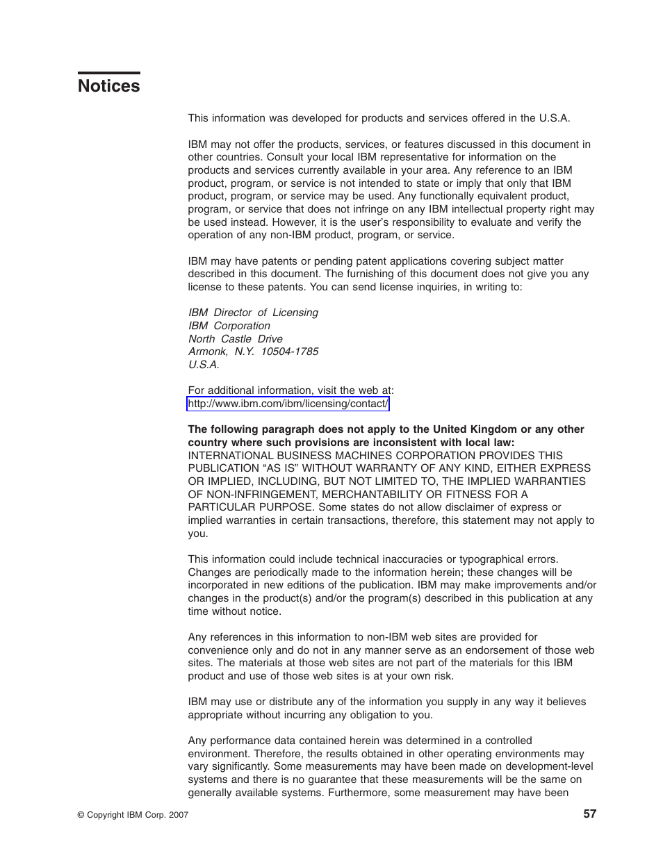 Notices | IBM DCS9550 1S1 User Manual | Page 72 / 79
