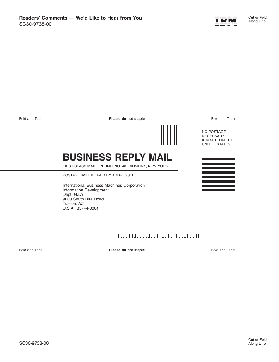Business, Reply, Mail | IBM DCS9550 1S1 User Manual | Page 77 / 79