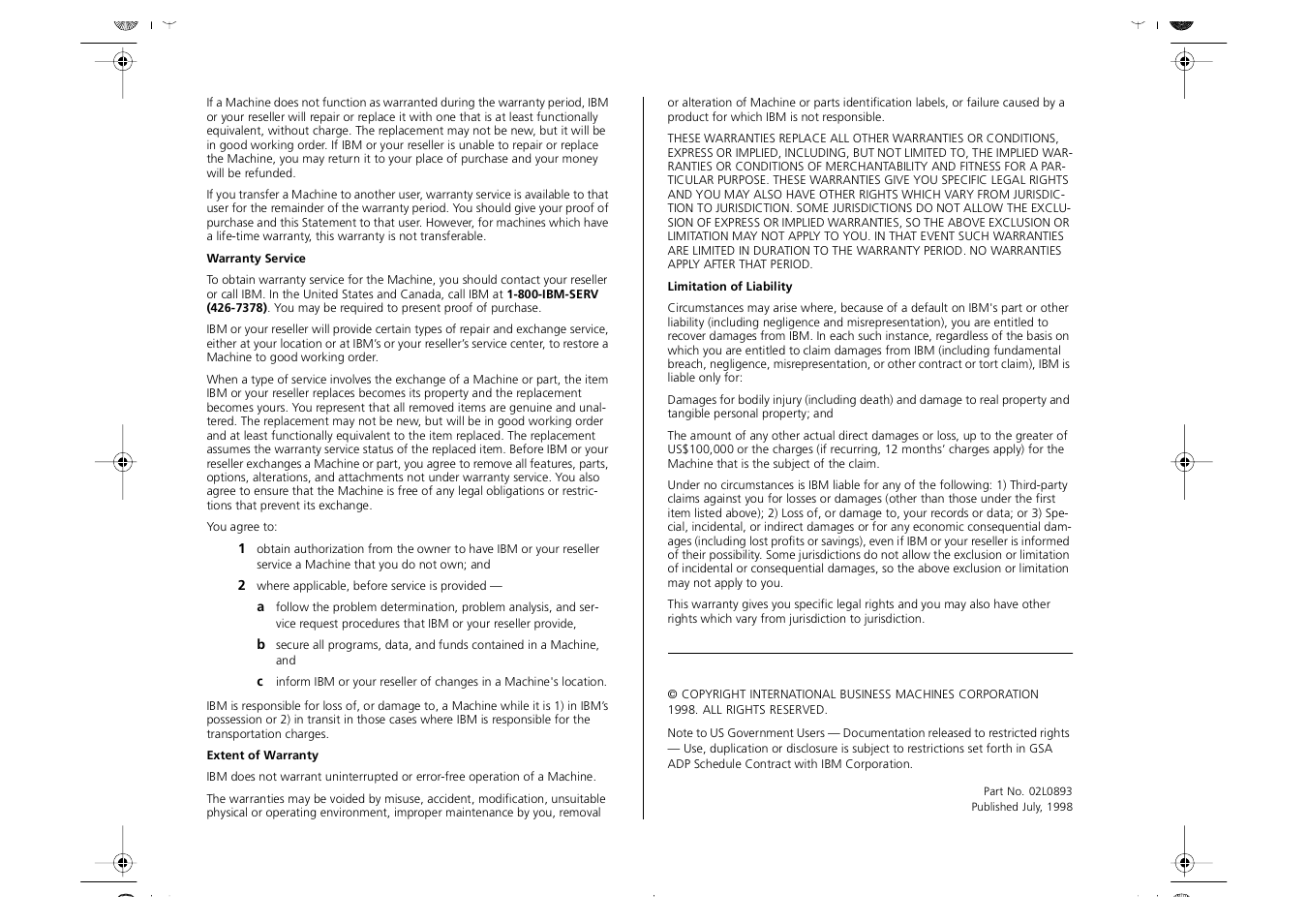 IBM 8271 User Manual | Page 6 / 6