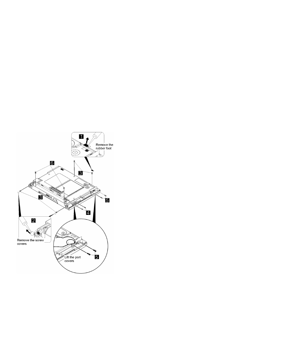 1050 bottom cover | IBM Z50 User Manual | Page 55 / 77