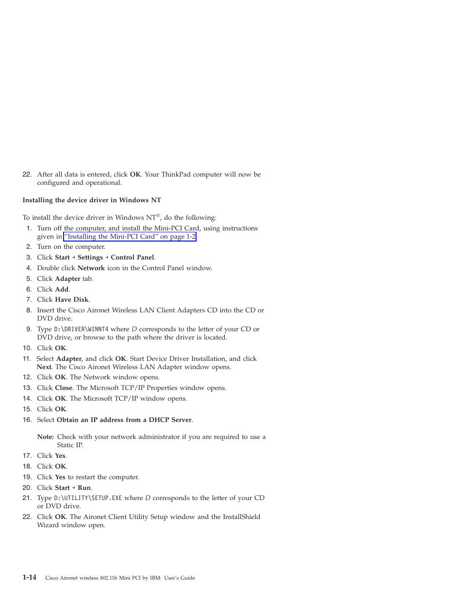 IBM 802.11B User Manual | Page 20 / 24