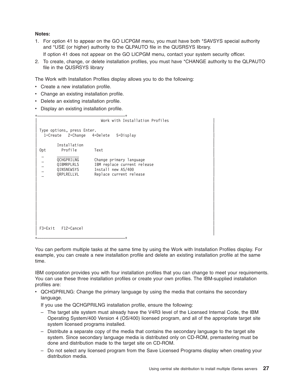 IBM iSeries User Manual | Page 33 / 64