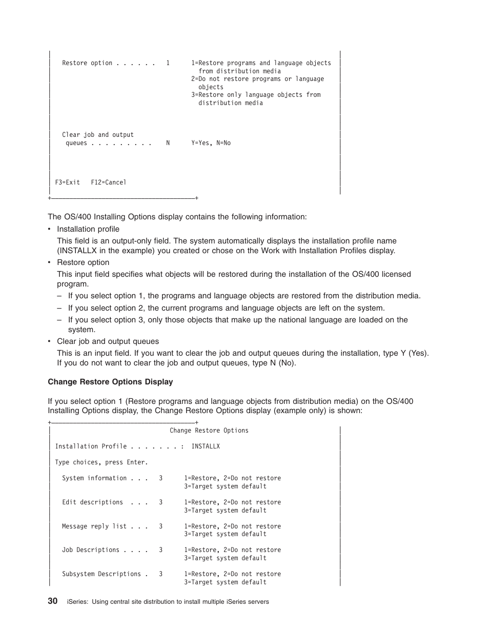 IBM iSeries User Manual | Page 36 / 64