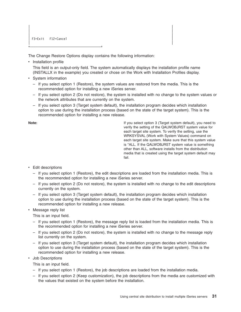 IBM iSeries User Manual | Page 37 / 64