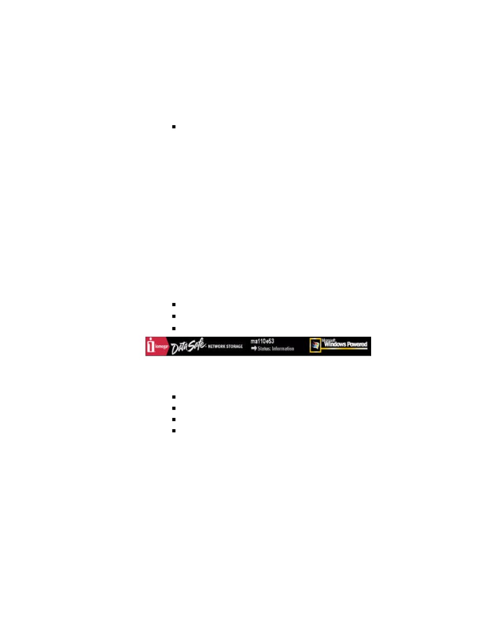 Navigation of the datasafe nas administration ui | Iomega DataSafe Network Device User Manual | Page 15 / 164