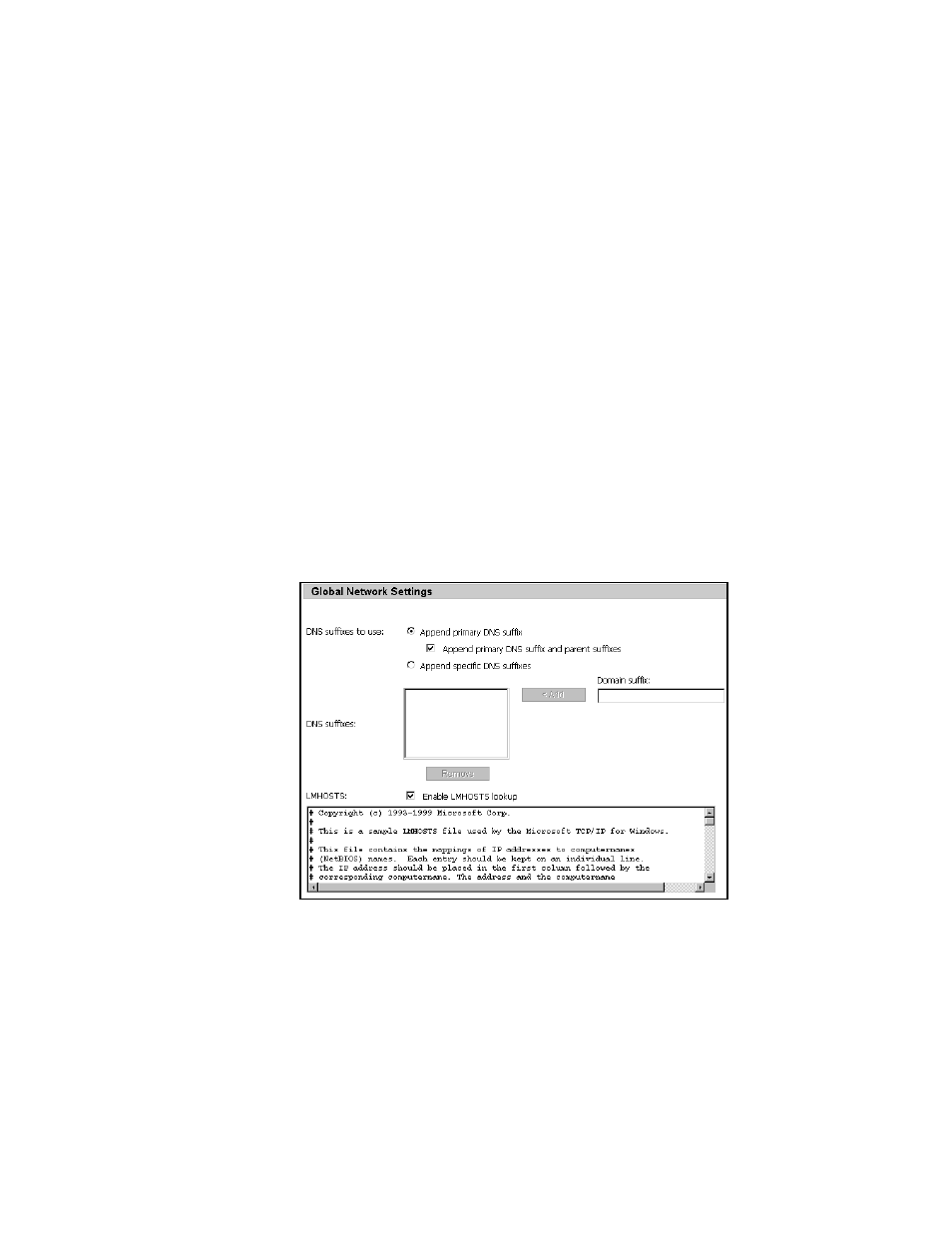 Global settings: network configuration | Iomega DataSafe Network Device User Manual | Page 39 / 164
