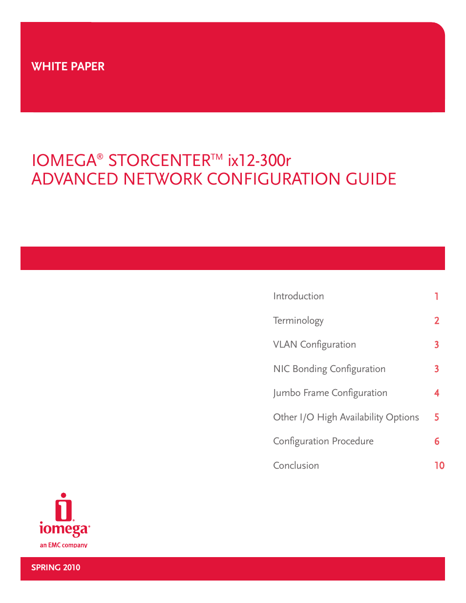 Iomega STORCENTER IX12-300R User Manual | 11 pages