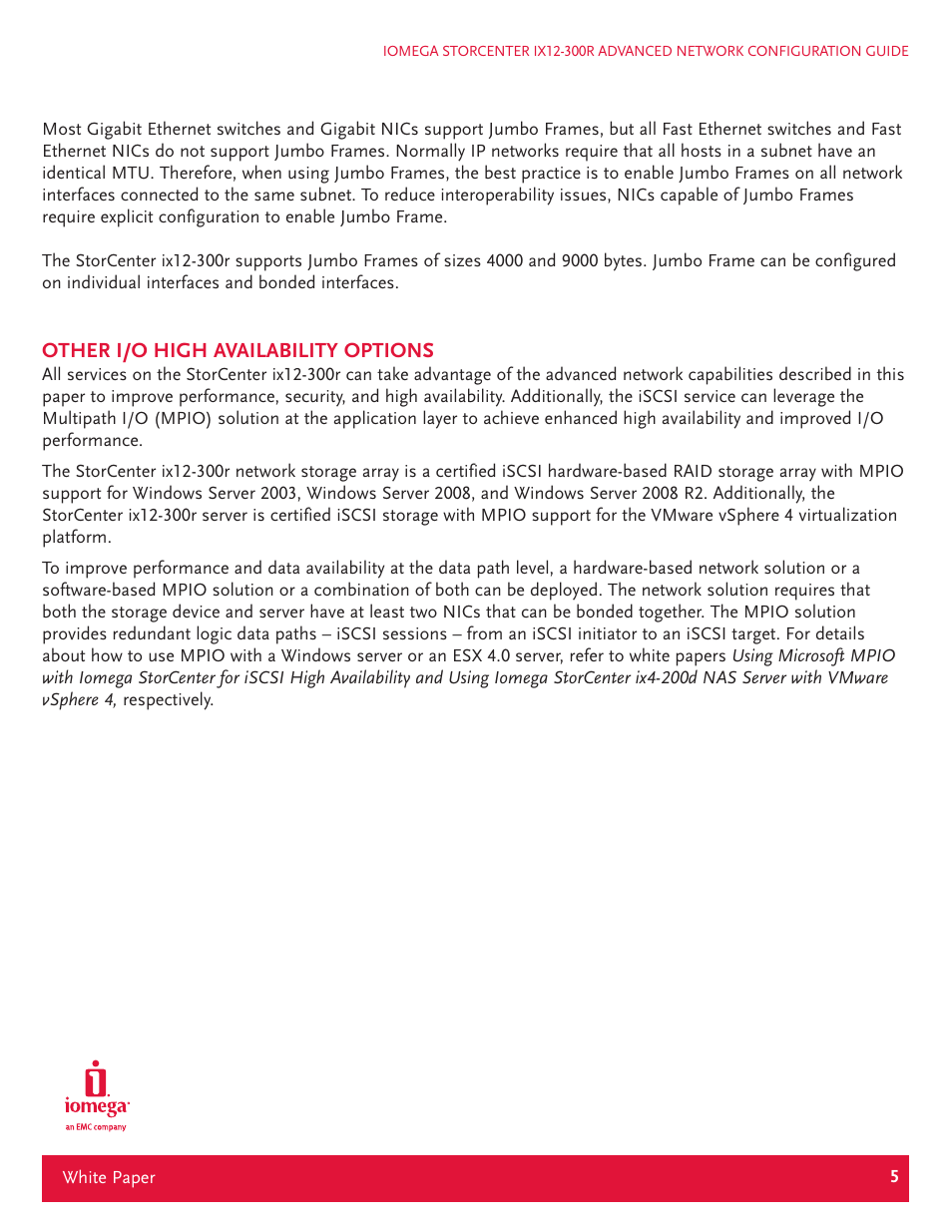 Iomega STORCENTER IX12-300R User Manual | Page 6 / 11