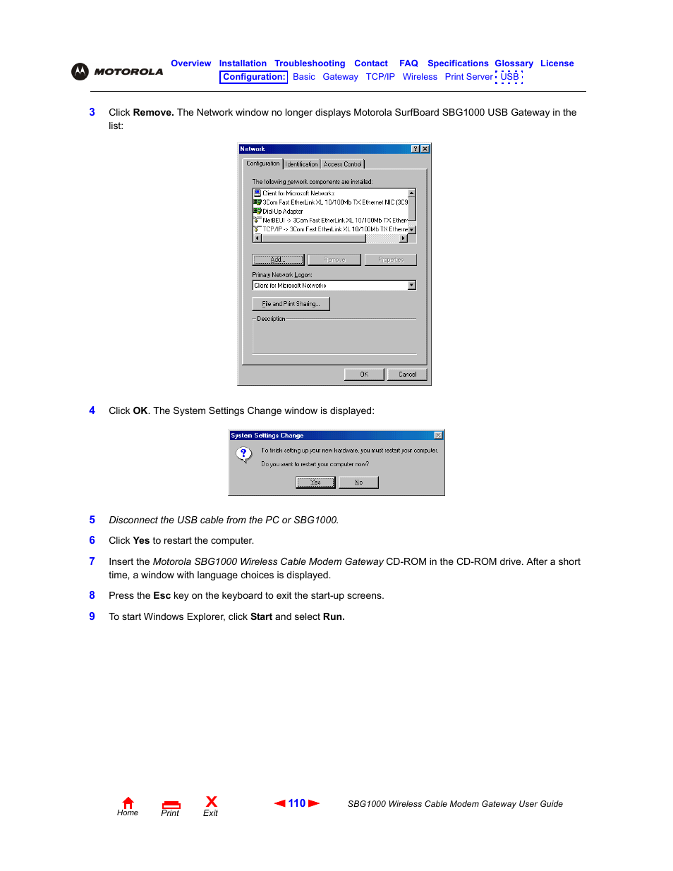 Iomega SBG1000 User Manual | Page 116 / 154