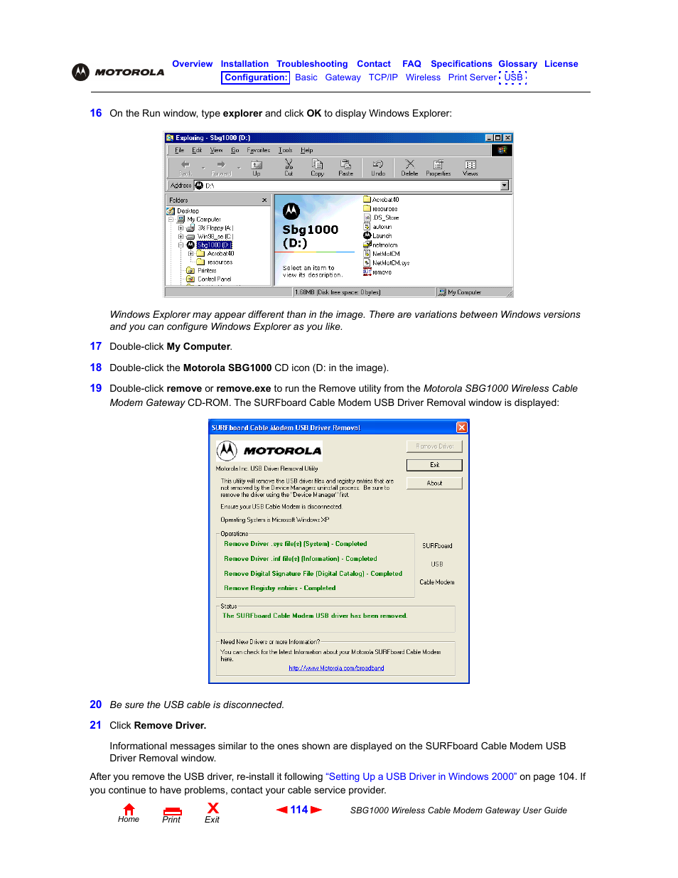 Iomega SBG1000 User Manual | Page 120 / 154