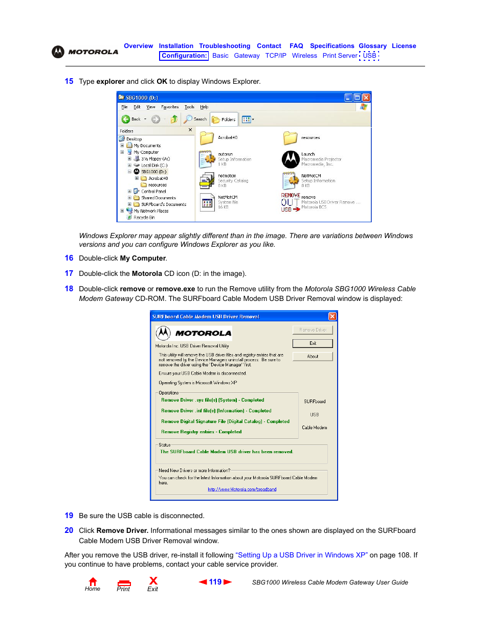 Iomega SBG1000 User Manual | Page 125 / 154