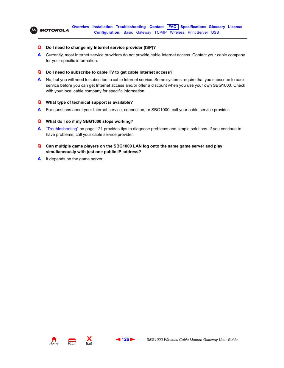 Iomega SBG1000 User Manual | Page 132 / 154