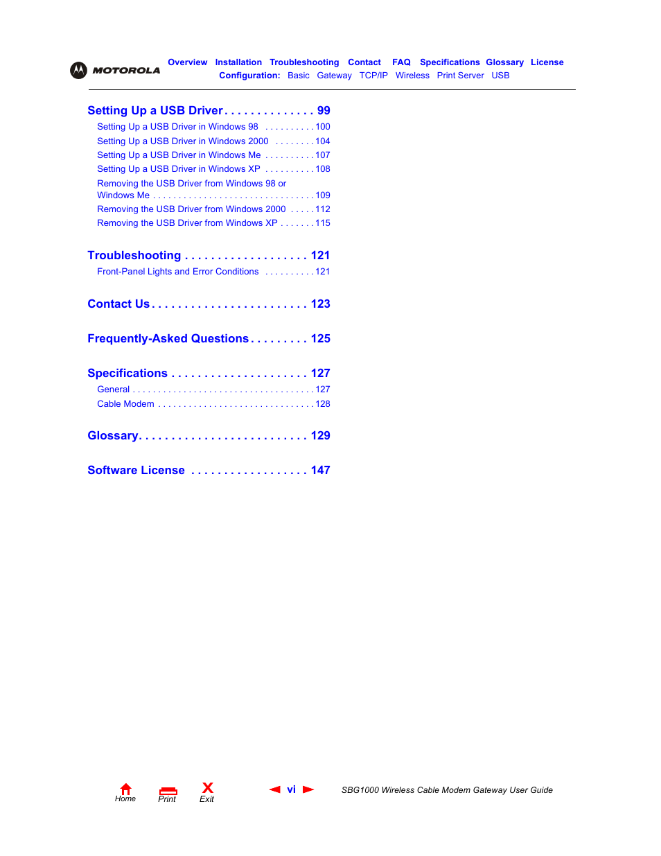 Iomega SBG1000 User Manual | Page 6 / 154