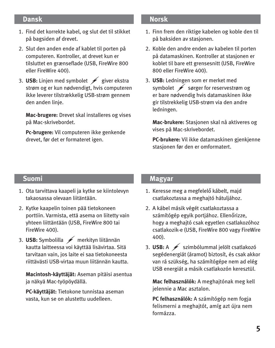 Iomega eGo Portable User Manual | Page 5 / 40