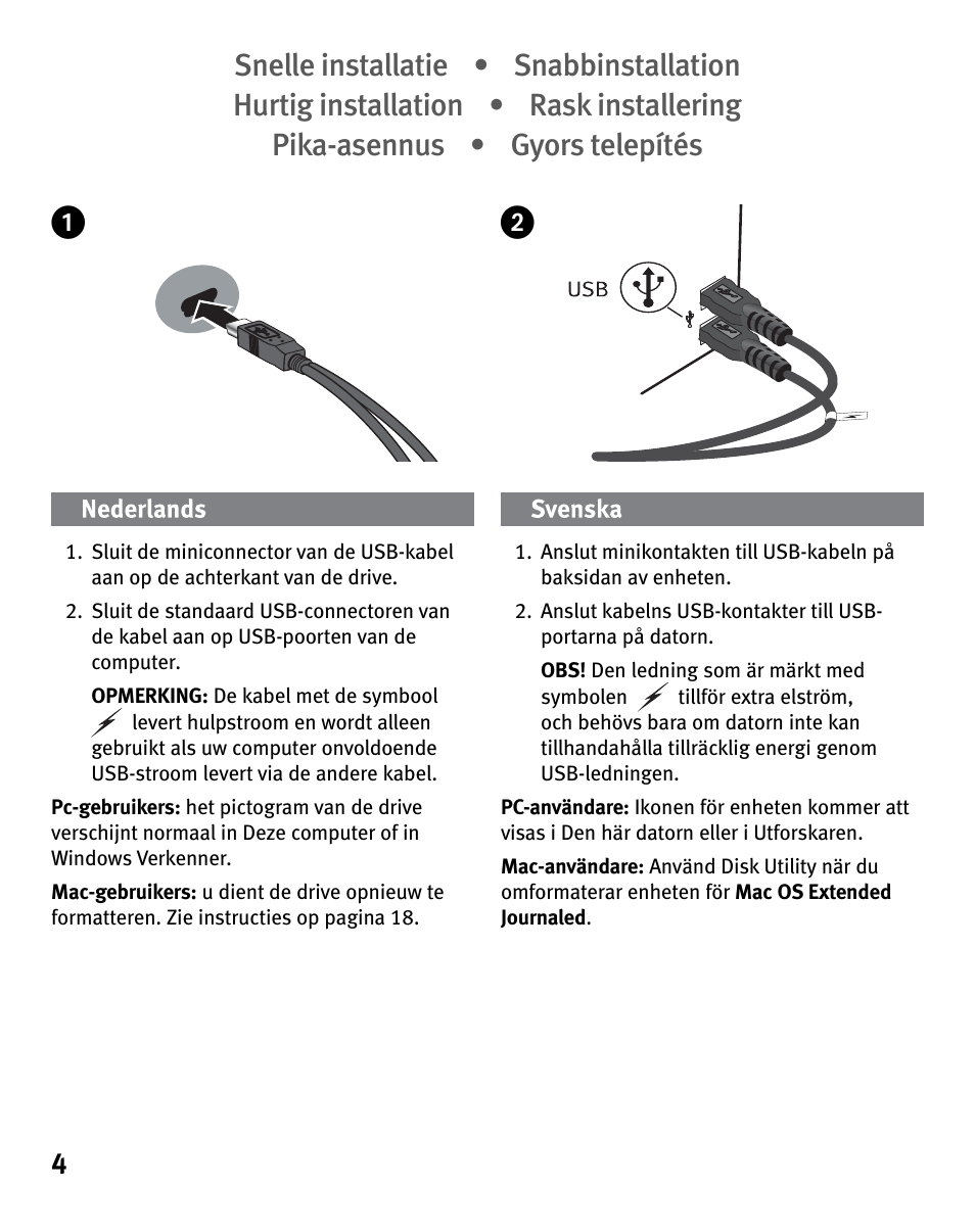 Iomega eGo 3 User Manual | Page 4 / 36