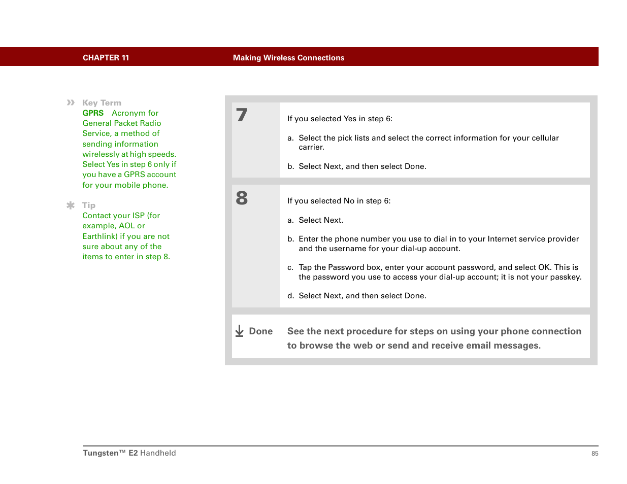 Int'l Wireless E2 User Manual | Page 94 / 159