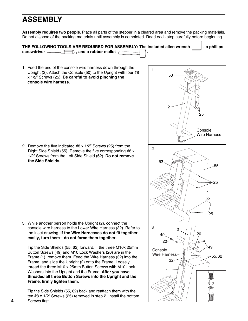 Assembly | Image IMST90060 User Manual | Page 4 / 12