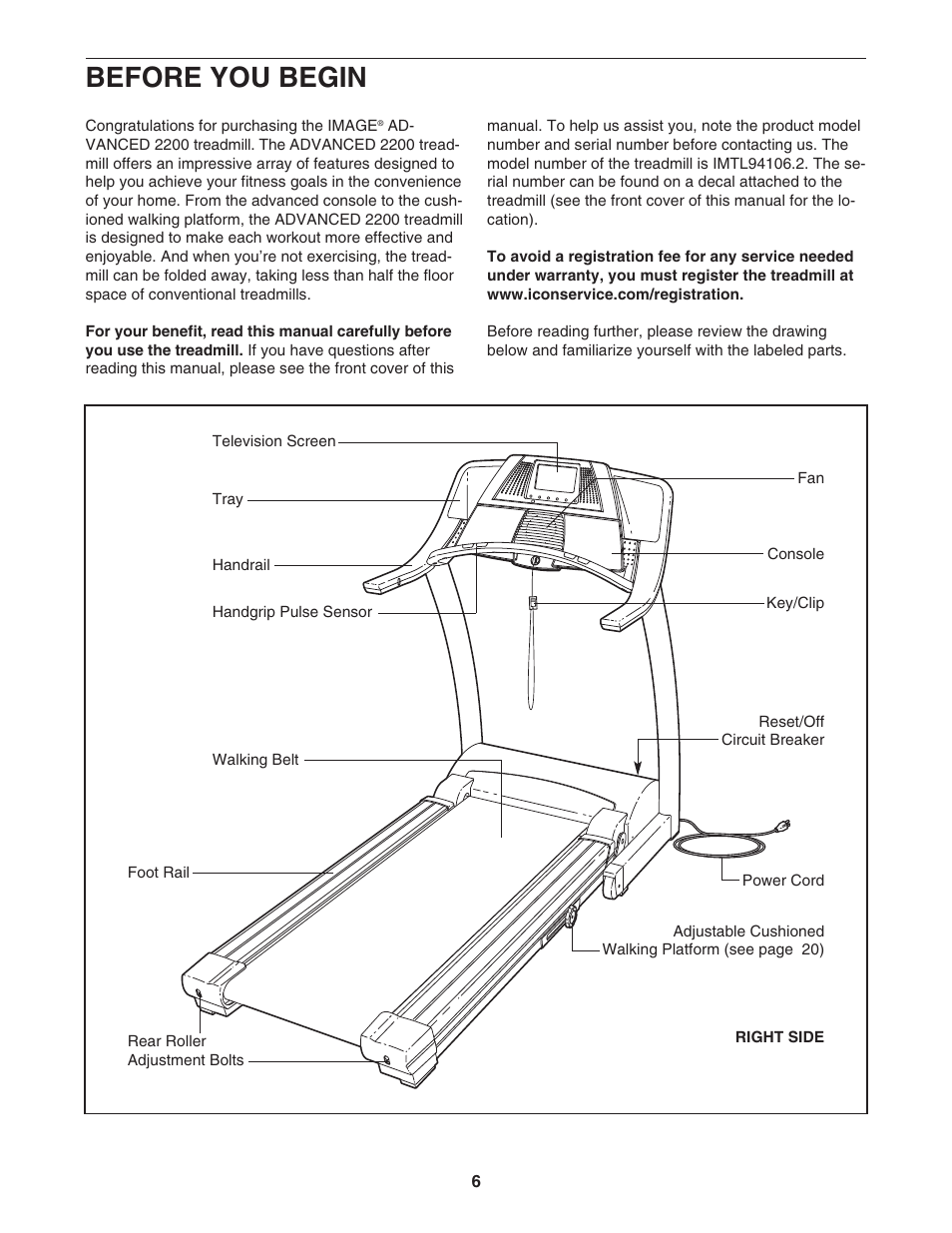 Before you begin | Image IMTL94106.2 User Manual | Page 6 / 30