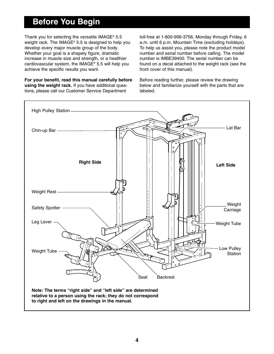 Before you begin | Image IMBE39400 User Manual | Page 4 / 22