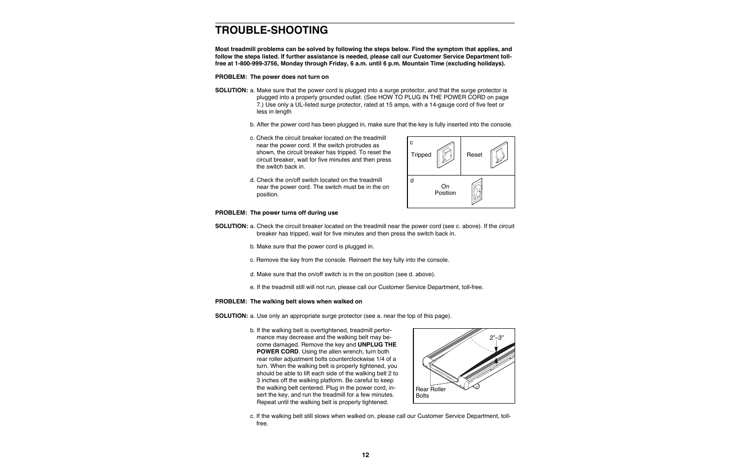 Trouble-shooting | Image IMTL22990 User Manual | Page 12 / 18